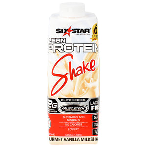 Clean Protein Shake, Gourmet Vanilla Milkshake, 12 (11 fl oz) Shakes