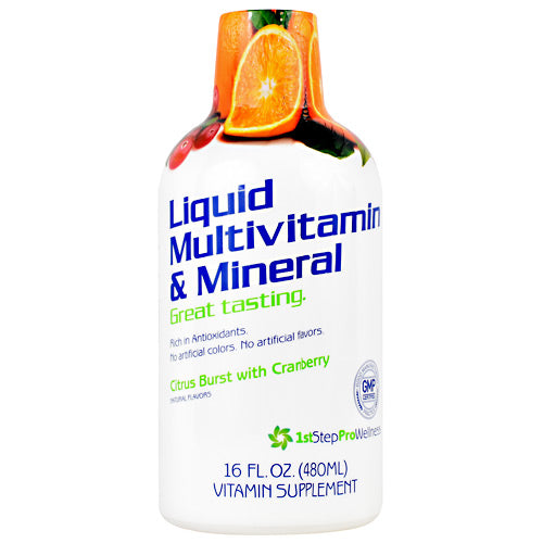 Liquid Multi-vitamin & Mineral, Citrus Burst With Cranberry, 16 FL OZ (480 ml)