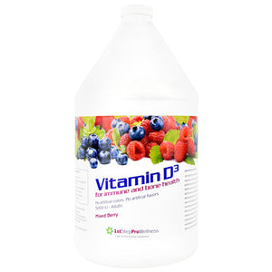 Vitamin D3, Mixed Berry, 1 Gallon (3.78 L)