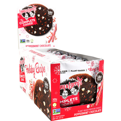 The Complete Cookie, Peppermint Chocolate, 12 - 4 oz Cookies