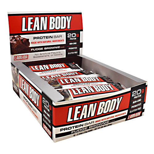 Lean Body Bar Fudge Brwn 12-bx