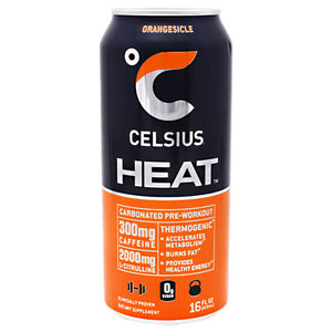 Celsius Heat, 12 - 16 fl oz (473mL) Cans