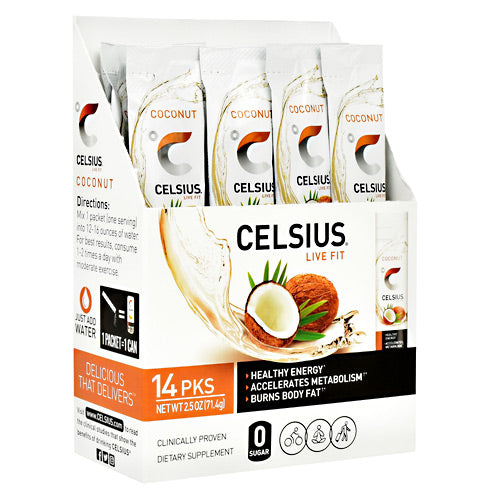 Celsius, 14 Packets