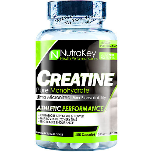 Creatine Monohydrate, 100 Cap