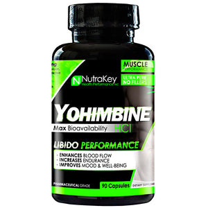 Yohimbine HCL, 90 Cap