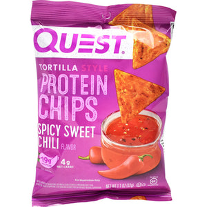 Protein Chips, Spicy Sweet Chili, 8 (1.1 oz ) Bags