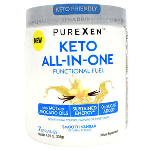 Keto All-in-one, Smooth Vanilla, 7 Servings (4.79 oz)