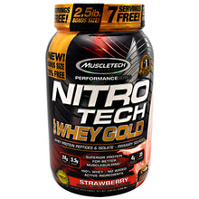 Load image into Gallery viewer, Nitro Tech 100% Whey Gold
