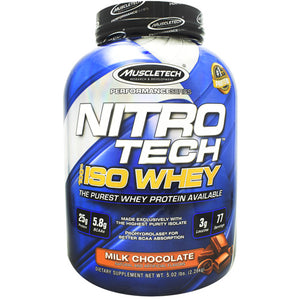 Nitro-tech 100% Iso Whey, Milk Chocolate