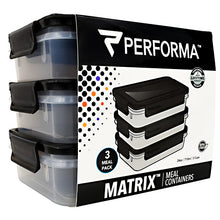 Load image into Gallery viewer, Meal Prep Containers, 3 - 24 oz Containers
